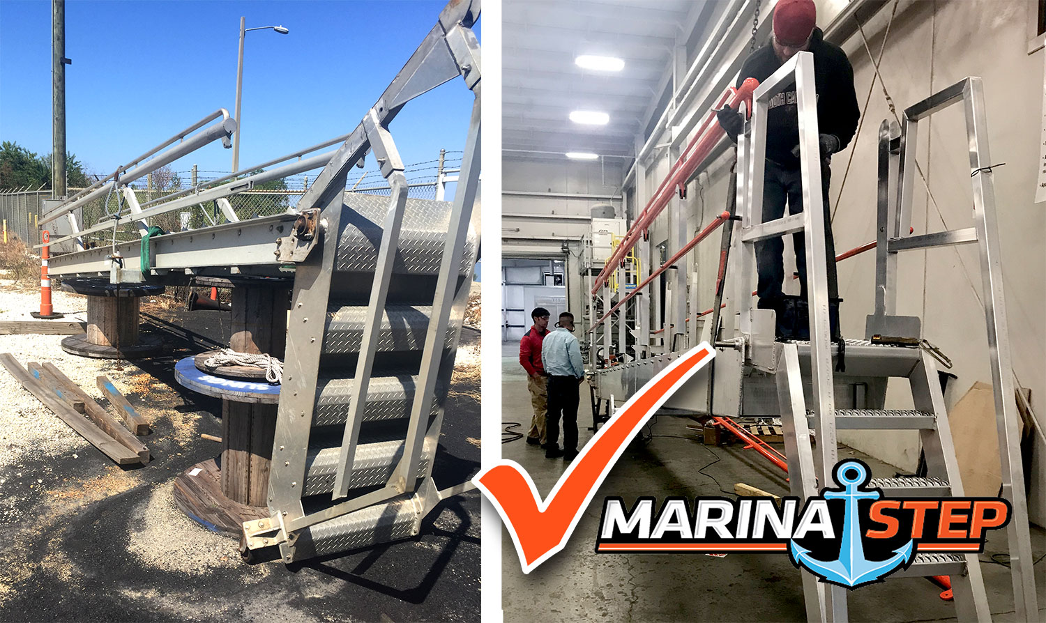 MarinaStep’s-dock-gangway—compared