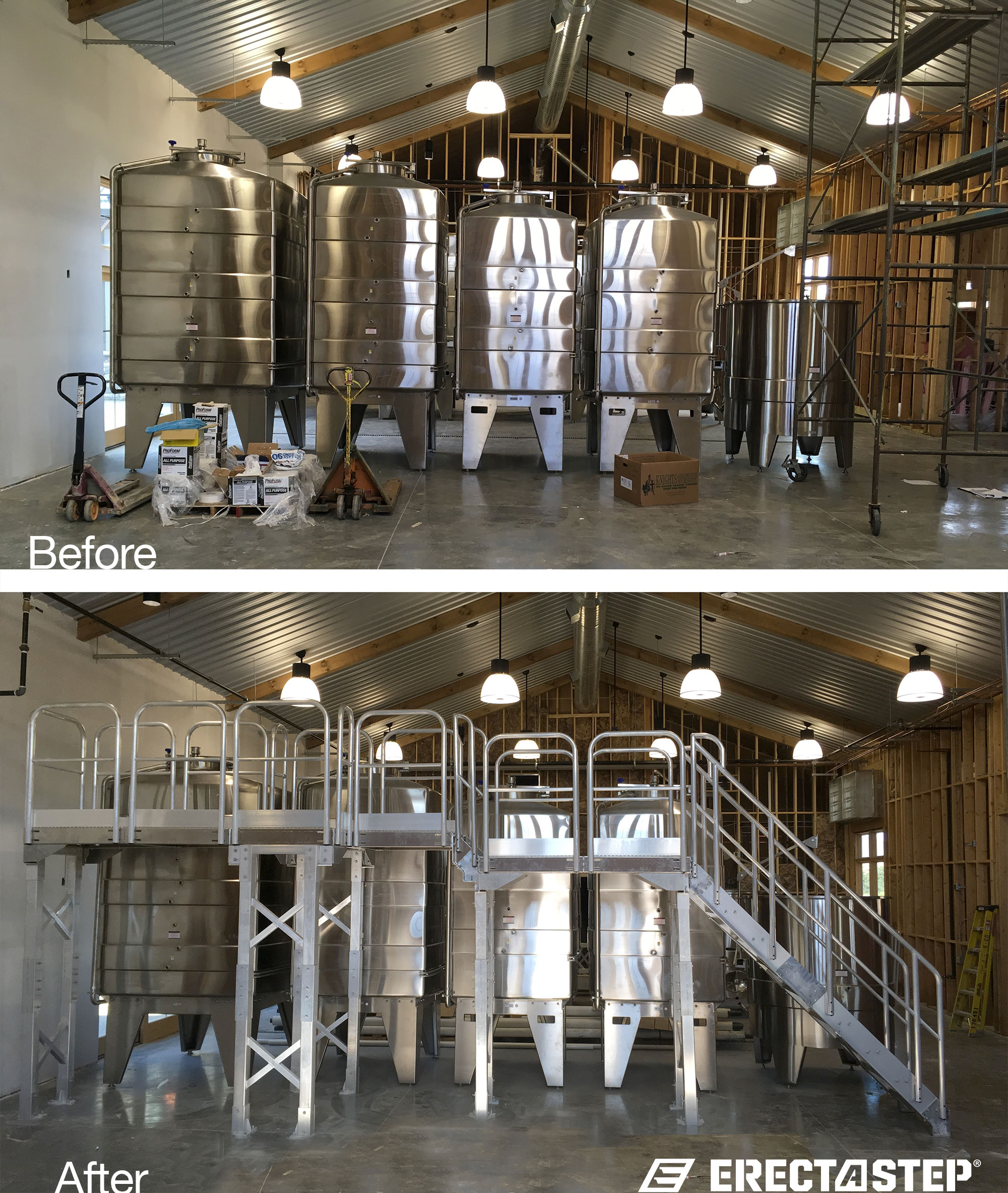 Michael-Angelos-Before-and-after-metal-stair