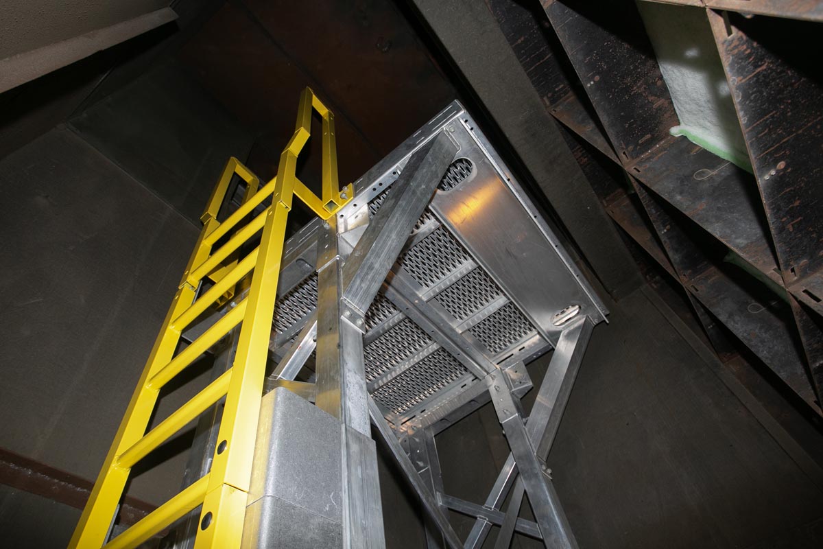 HVAC Access Stair after-9642