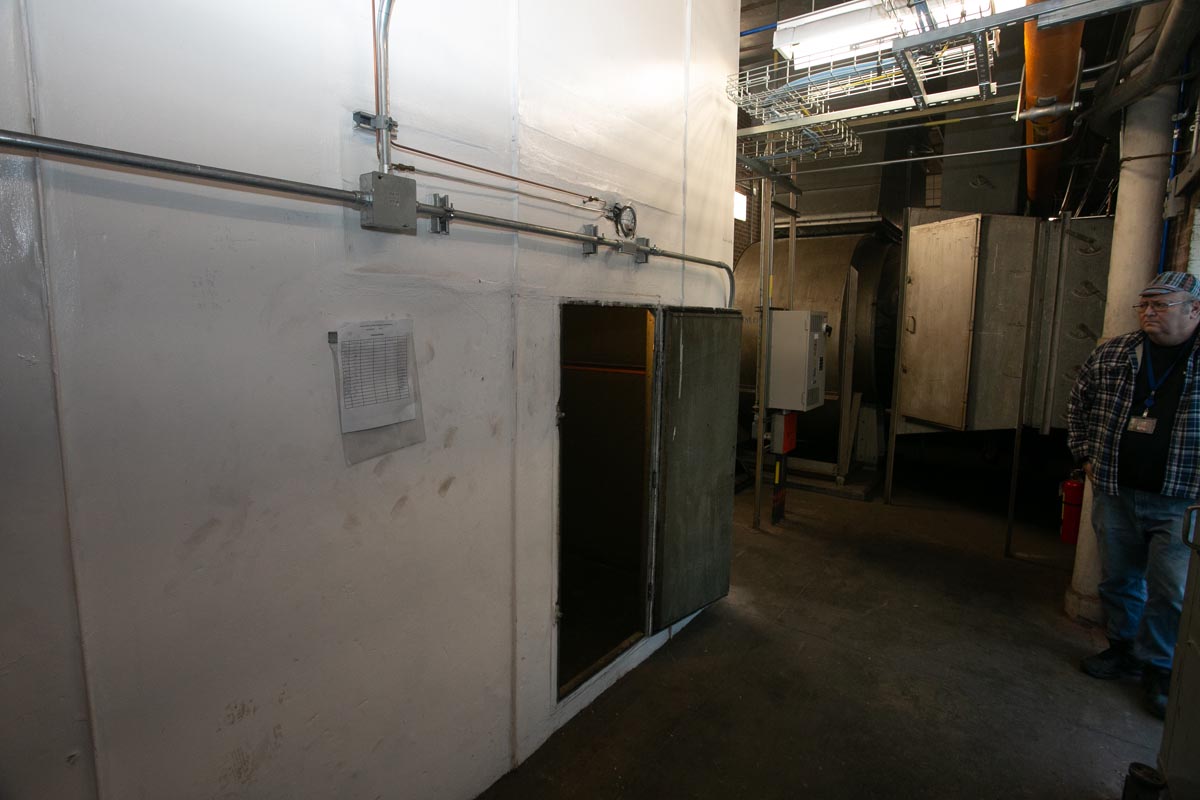 HVAC Access Stair before-9600