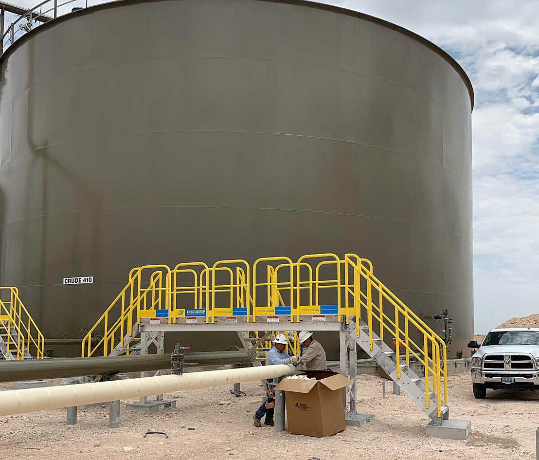 8-Step-Metal-Stair-Tank-Farm-Pipe-Crossover