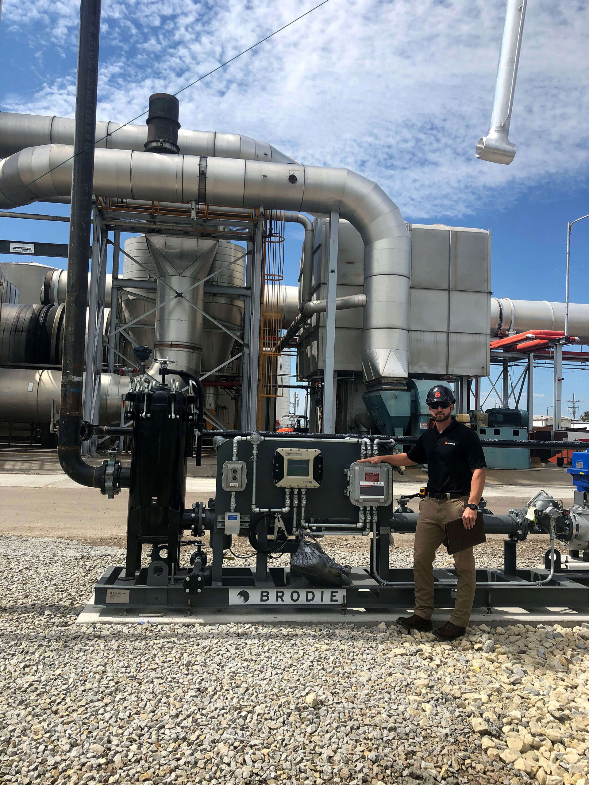 Installation for Oil Skid