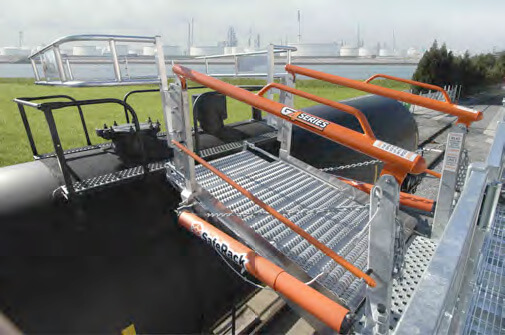 Westway railcar fall protection