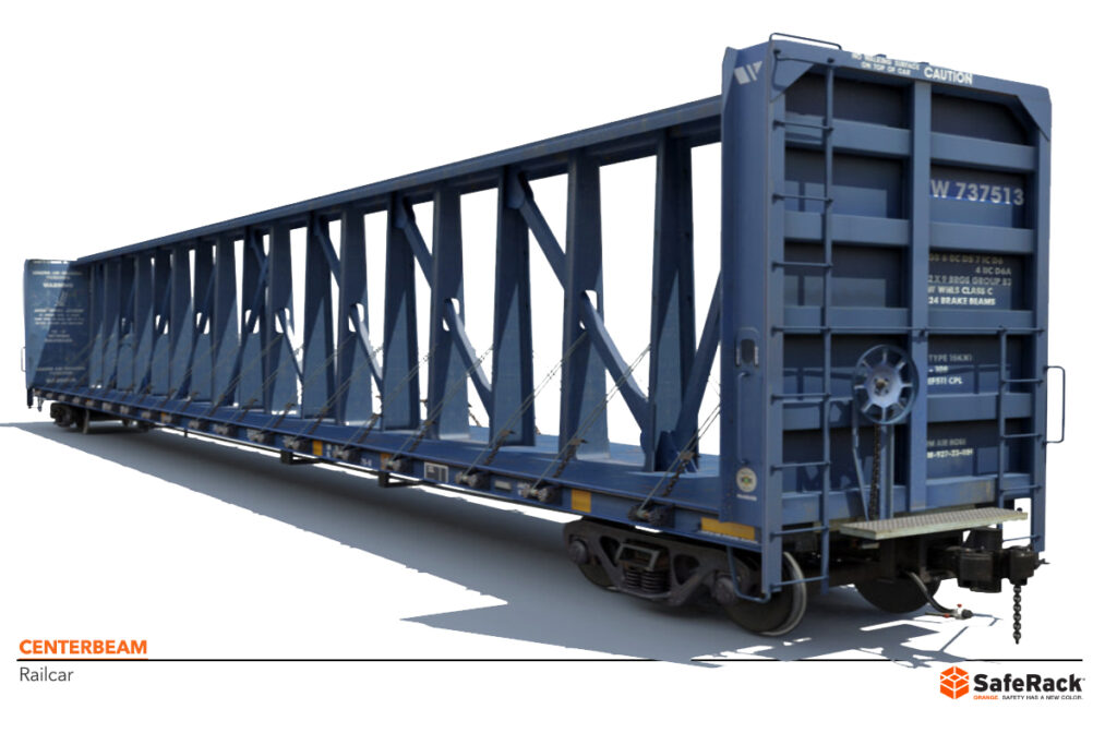 Centerbeam Rail Car