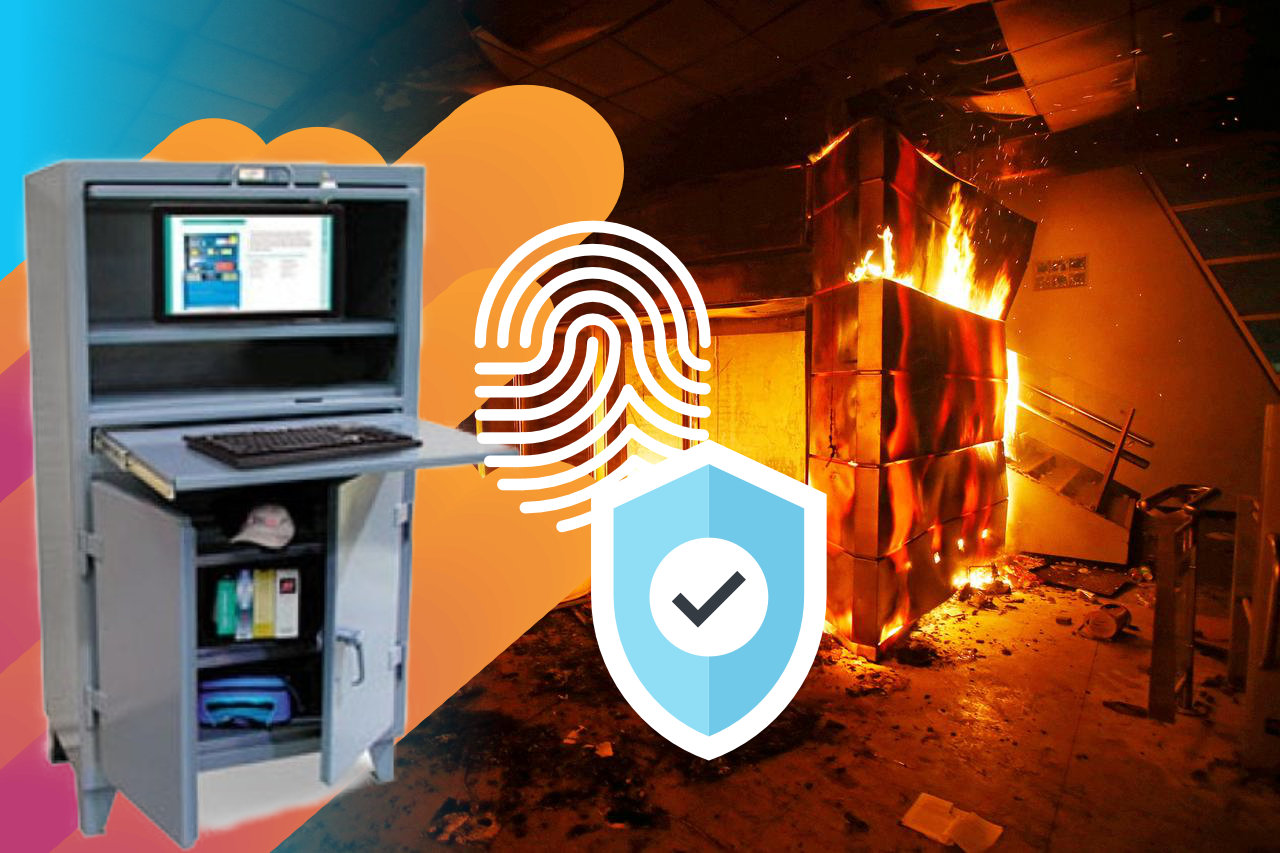 Secure your data with a metal computer cabinet