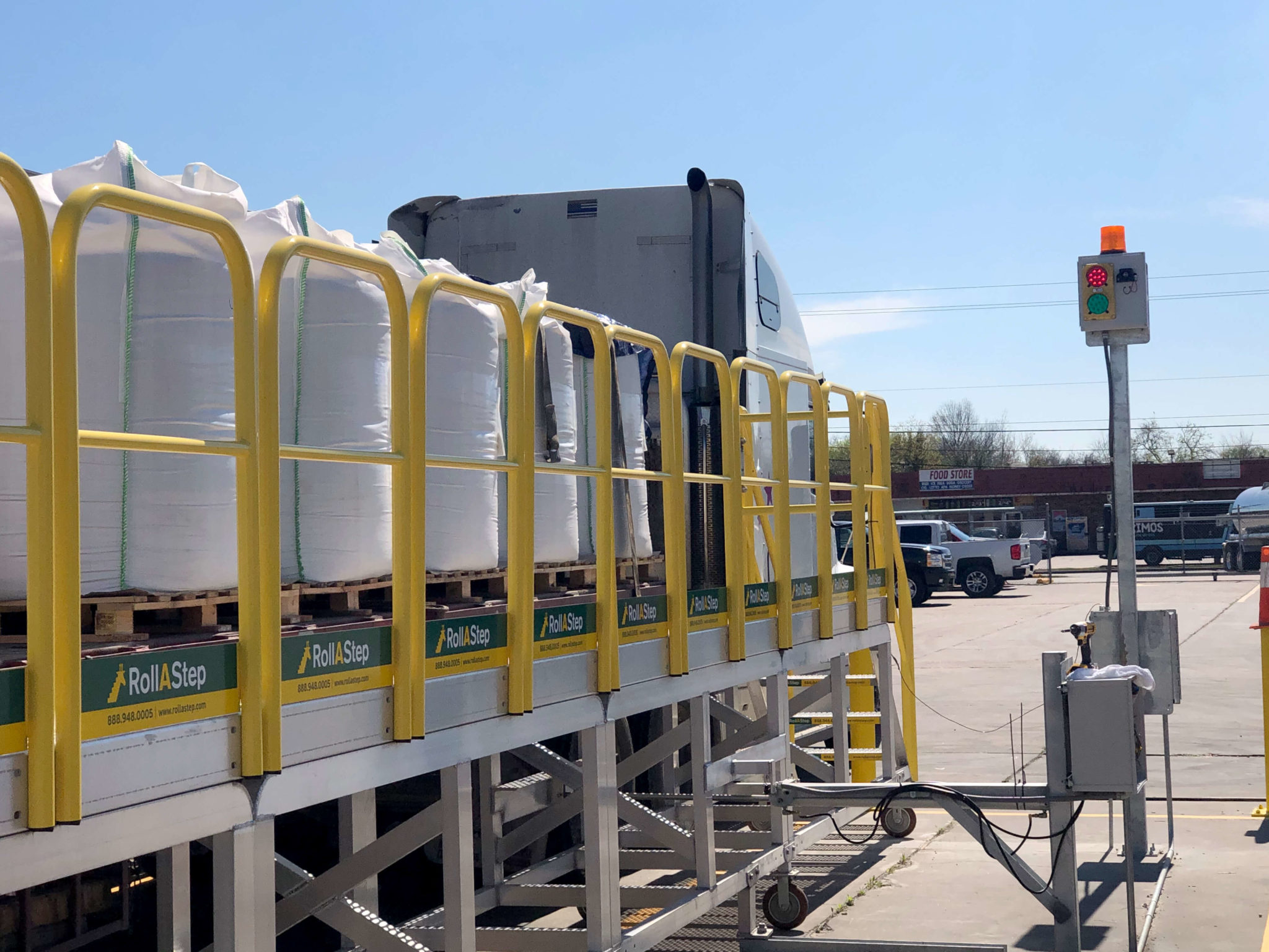 flatbed loading departure indicator Coastal Chemical