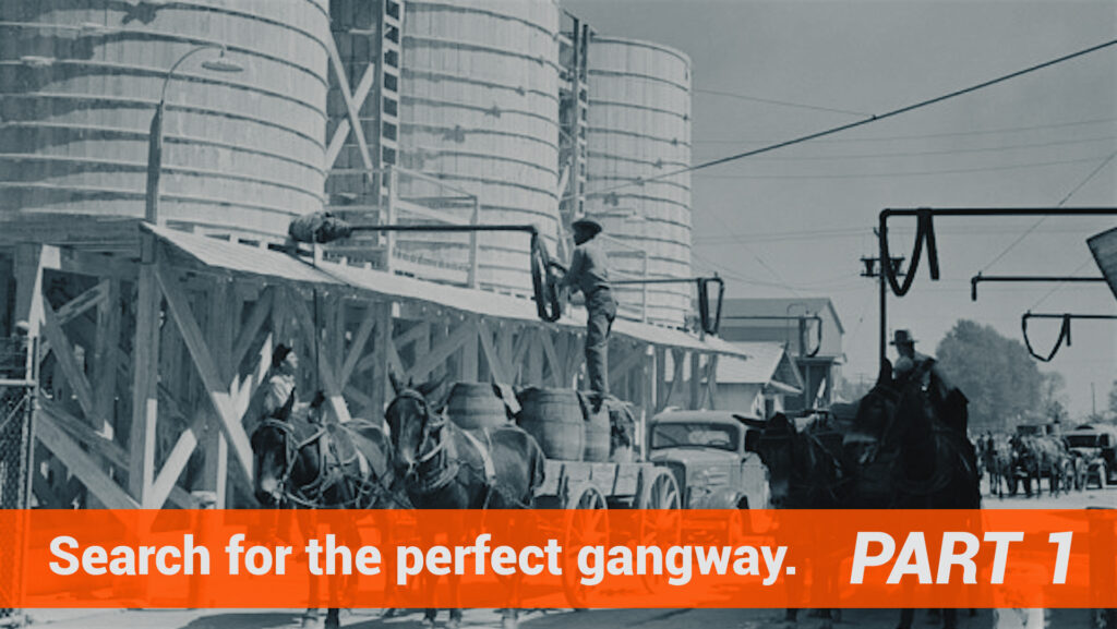 Search for the perfect gangway part1