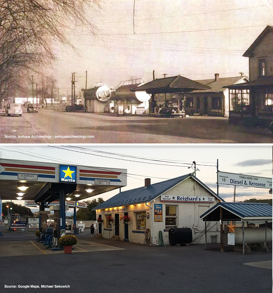 Then vs. now