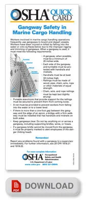 OSHA Marine Safety