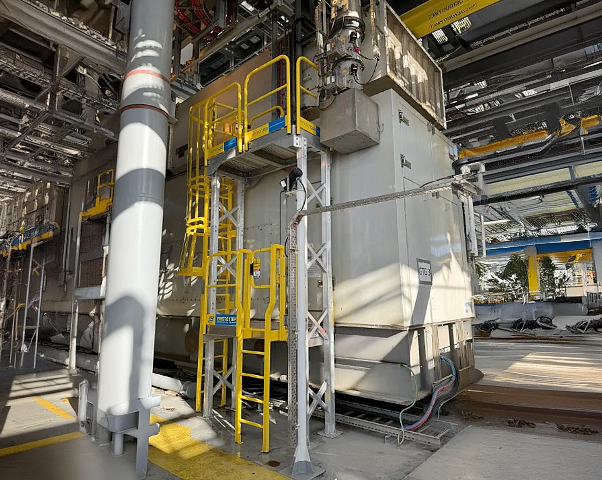 Gas Turbine Generator access tower
