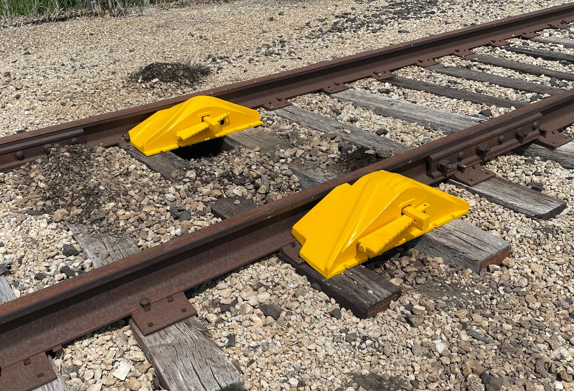 Burlington Style Freight Car Rerailer