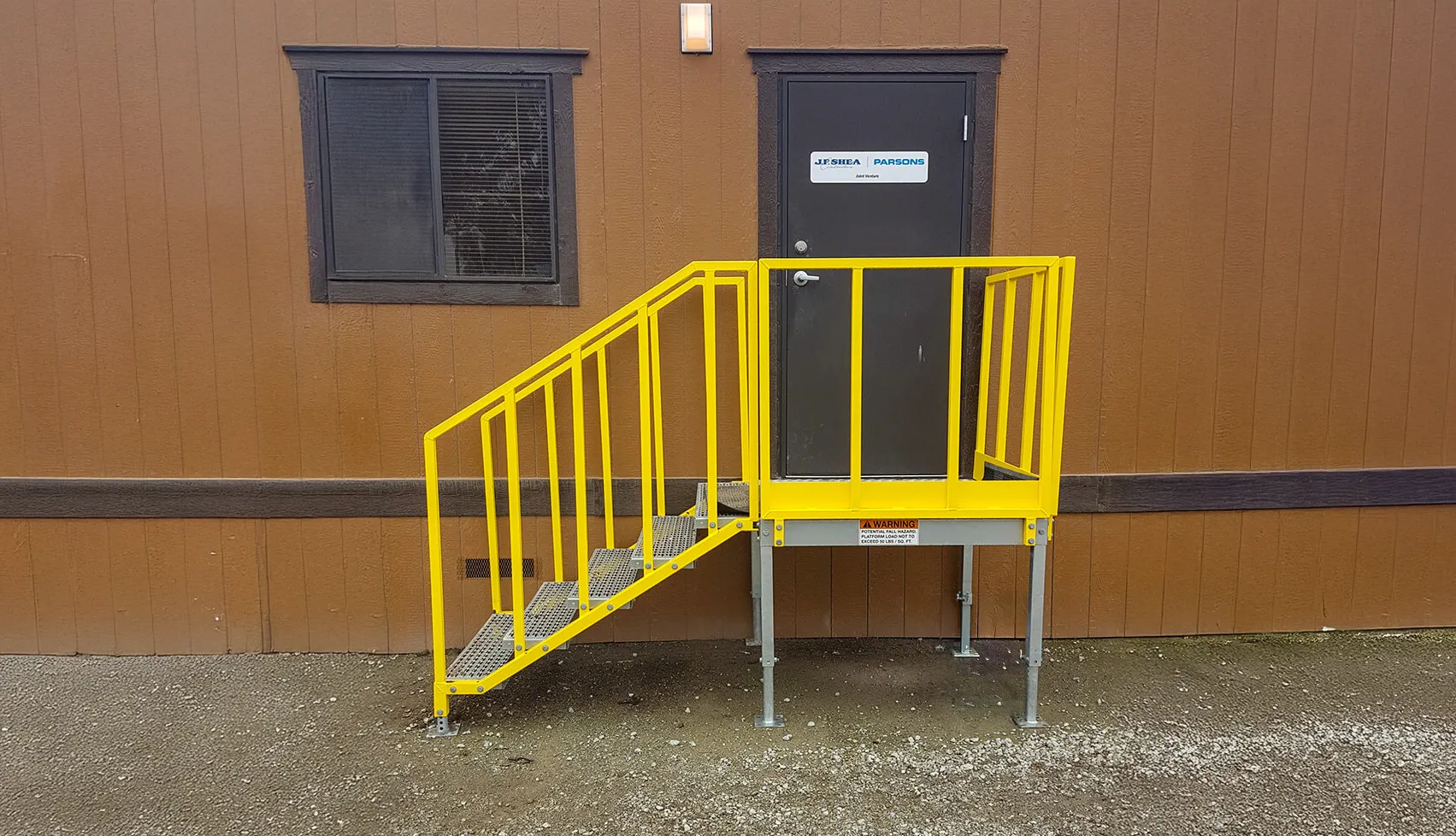 OSHA Portable Stair installation Left Access