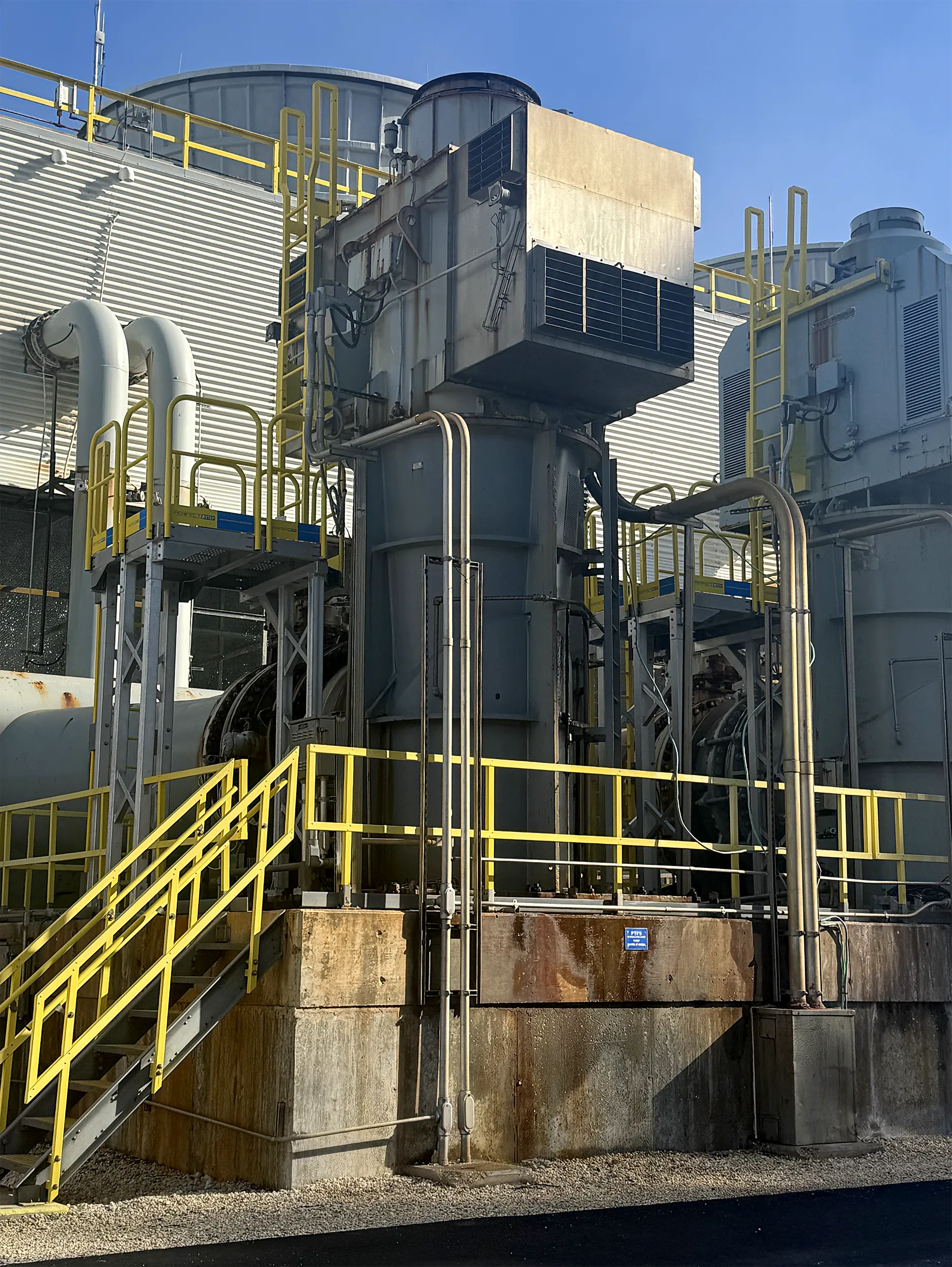 Power Plant Cooling Tower ErectaStep installation