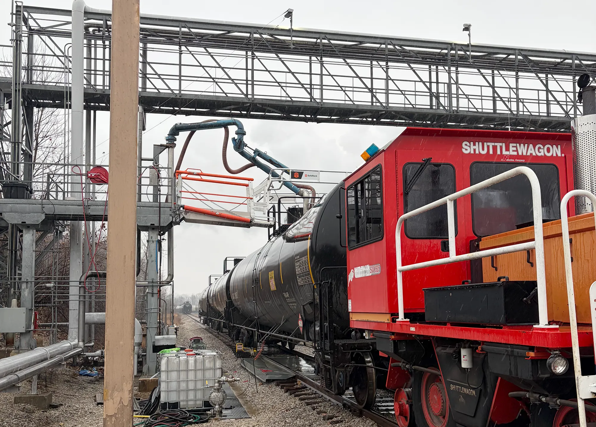 Renewable fuel loading station loading terminal Installation