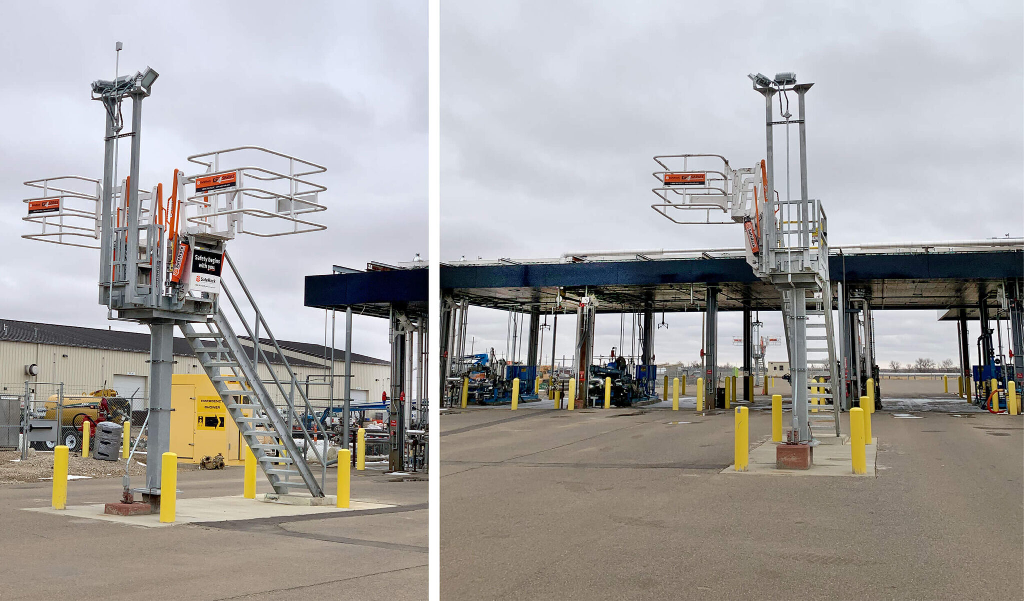 Load Out Stand Load Out Station for Safe Bulk Material Transfer