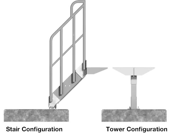 Tower-and-Stair-concrete-configurations
