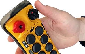 Flatbed tarping pendant controller