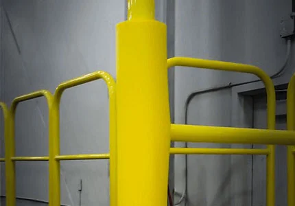 padded safety rail bumper