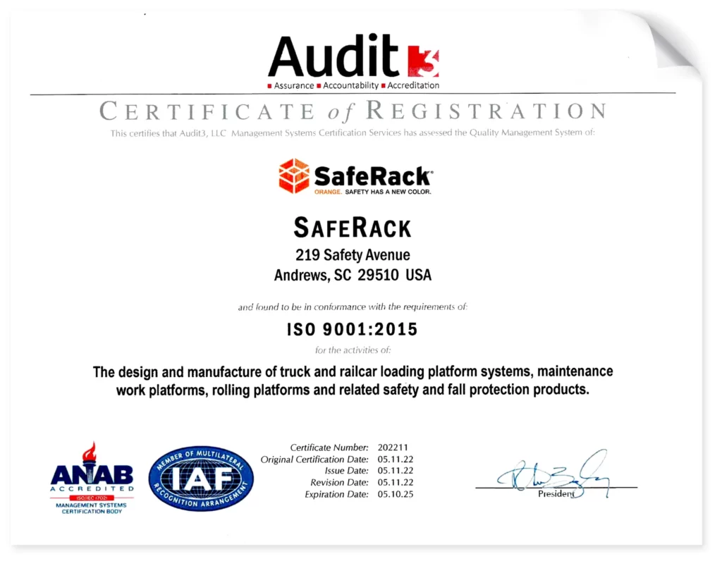 Iso 9001 2015 Certificate