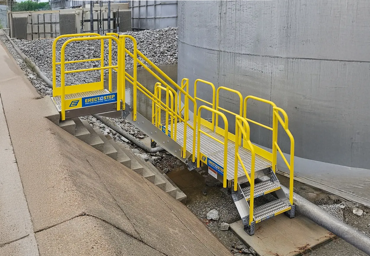 Secondary Containment Access Stair Install